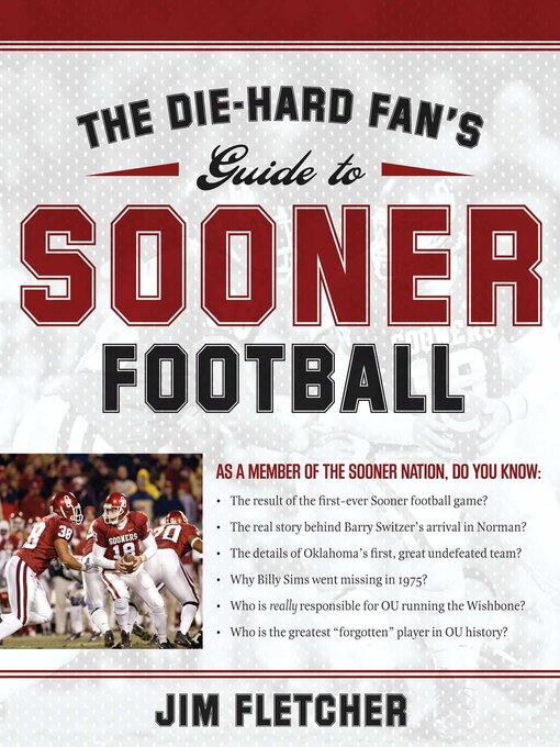 Cover image for Die-Hard Fan's Guide to Sooner Football
